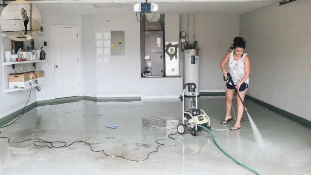 why paint garage floor