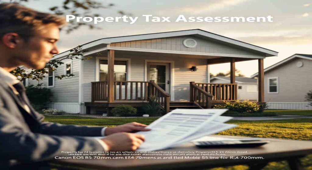does mobile home have property tax